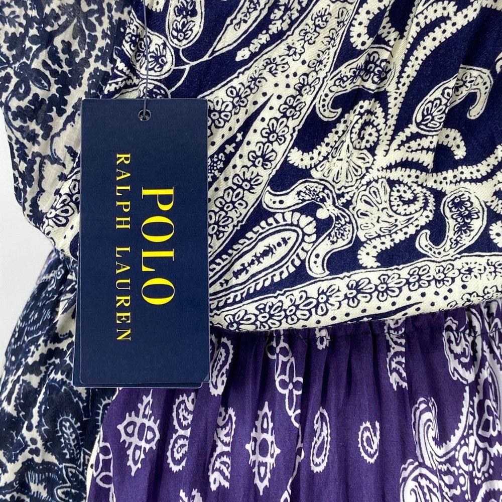 ✨ HP✨ Halter Dress NWT Paisley Bandana Halter Maxi - Picture 13 of 16